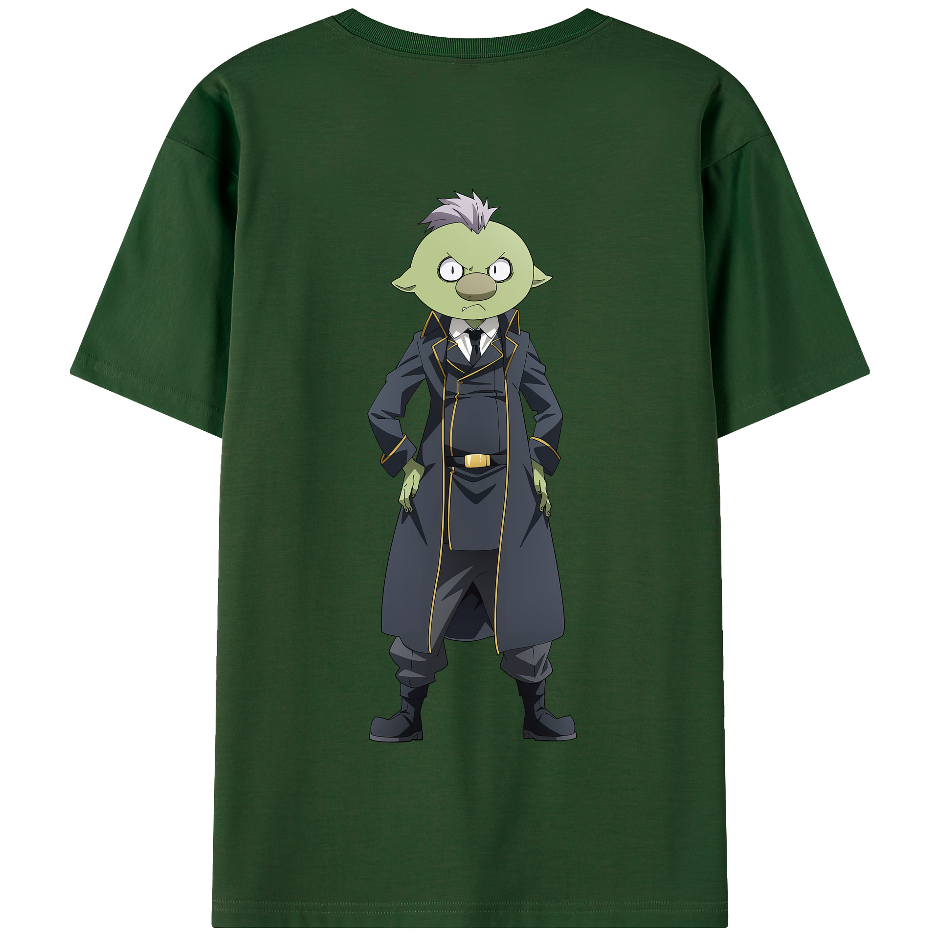 （画像用） 転スラ Regarding Reincarnated to Slime 綿100％半袖Tシャツ（背面プリント）